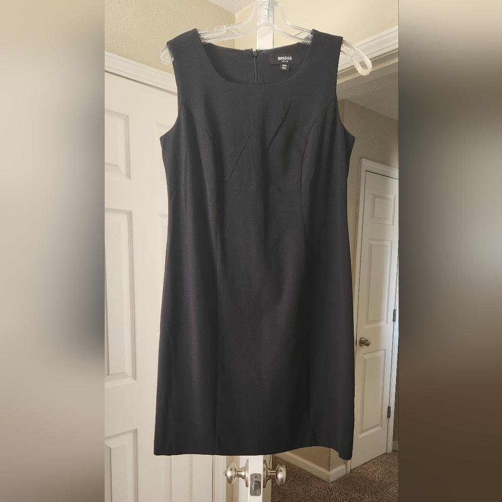 Briggs Size 10P Little Black Dress New York Women's Aline